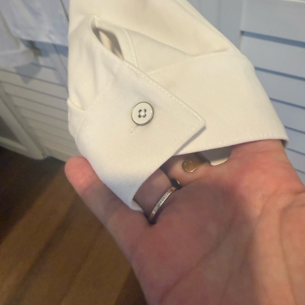 CAbi Cream Button-Down Women's Shirt - Picture 6 of 7